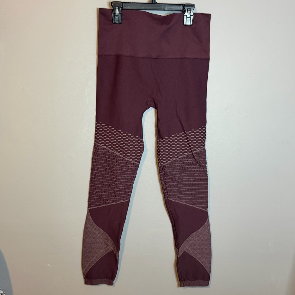 SPANX Burgundy Leggings